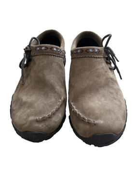 Teva brown suede walking shoes sz 9 (womens).‎ sz 7 (men's) wide NEEDS INSOLES